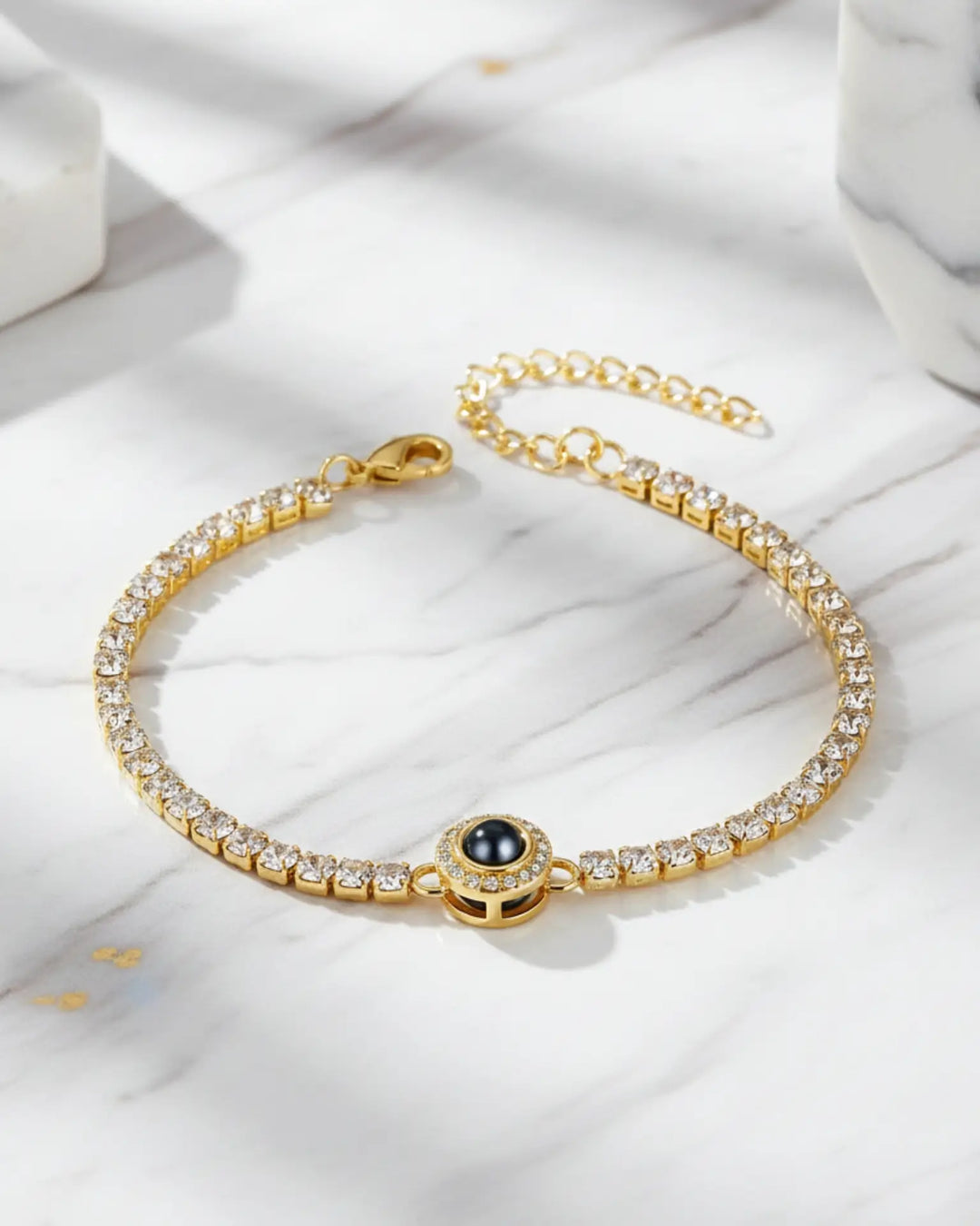 Photo Projection Tennis Bracelet for Women IfShe Jewelry