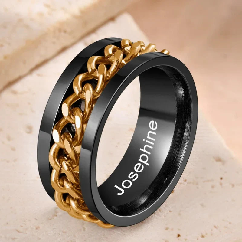 Fidget Ring for Women and Men