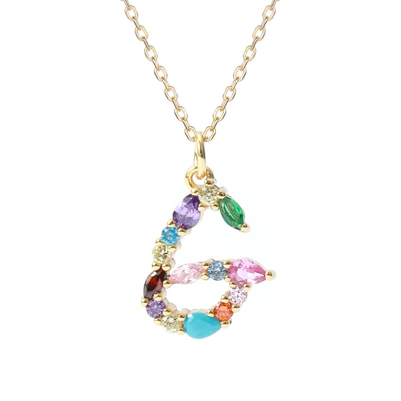 Initial Letter G Necklace – Personalized Sterling Silver Charm Pendant for Her, Mom – Birthday, Mother's Day Gift Jewelry