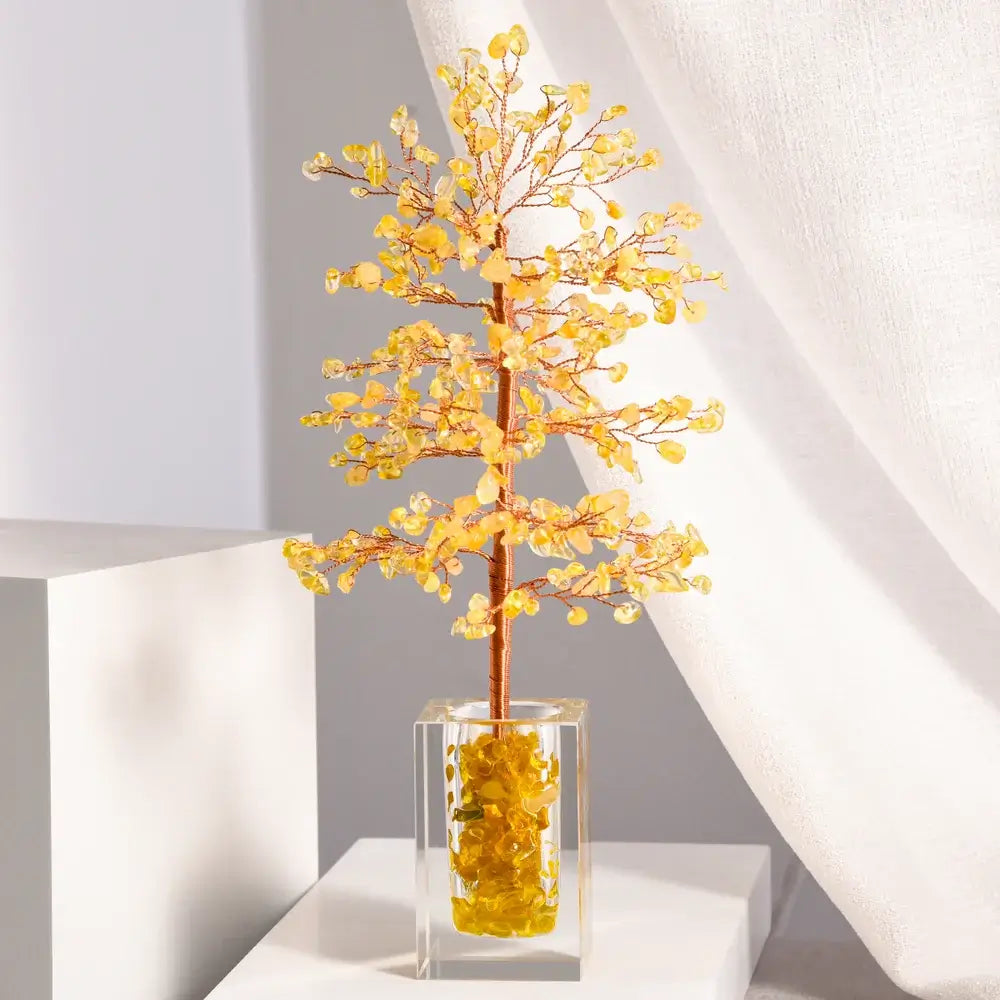 Citrine Crystal Tree of Life